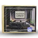 نیمست ملحفه کرم مادام کوکو، رنگ طبیعی و آرام برای اتاق خواب روشن و دلنشین.