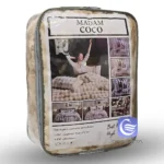 وتختی خزدار مادام کوکو روی تخت بزرگ