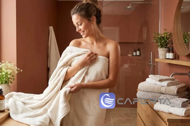 انتخاب بهترین حوله با استفاده از الیاف پنبه‌ای و تکنولوژی بافت رینگ